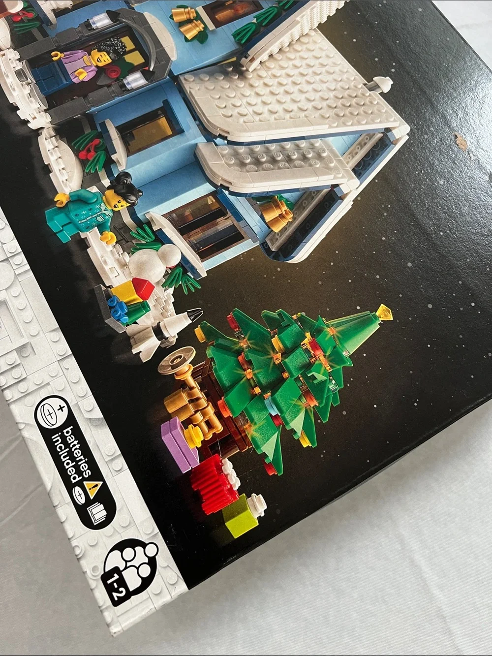 LEGO | Santa's Visit Holiday House Blue & White 10293 Collectible NWT Ages 18+